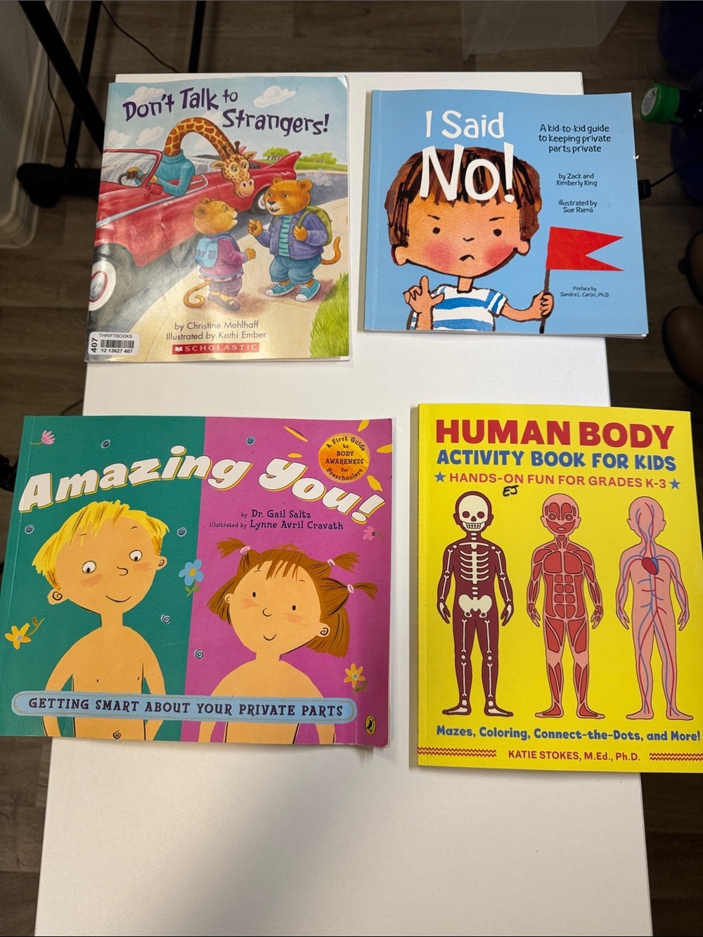 Kids Human Body & Private Parts & more Book Bundle